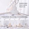Plastic Travel Folding Hanger Portable Clothes Wide Shoulder Traceless Drying Rack (Gray) - Image 5