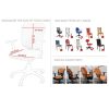 Cushion Cover+Back Cover Stretch Split Chair Cover Computer Chair Sleeve Office Desk Chair Cover (Maze Grey) - Image 3