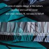Cushion Cover+Back Cover Stretch Split Chair Cover Computer Chair Sleeve Office Desk Chair Cover (Maze Grey) - Image 7