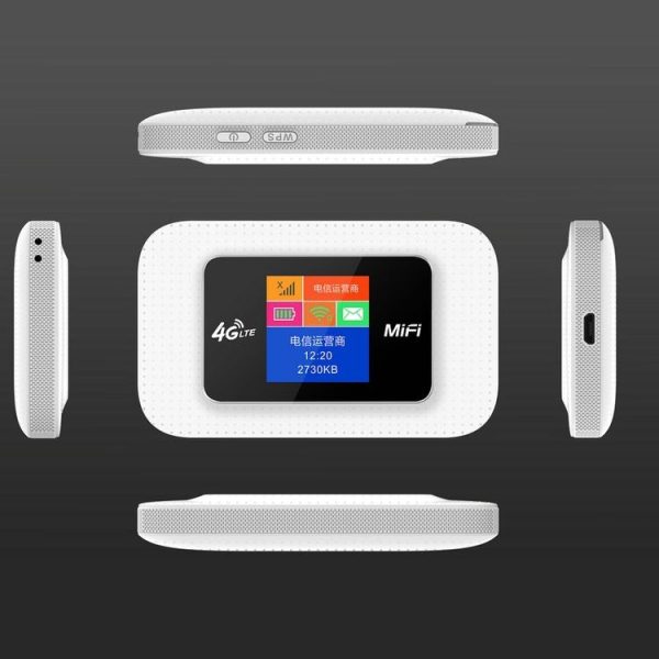 E5785-PRO Eurasian Edition 4G Mobile WIFI Pocket Hotspot LCD Sim Card Router - Image 5