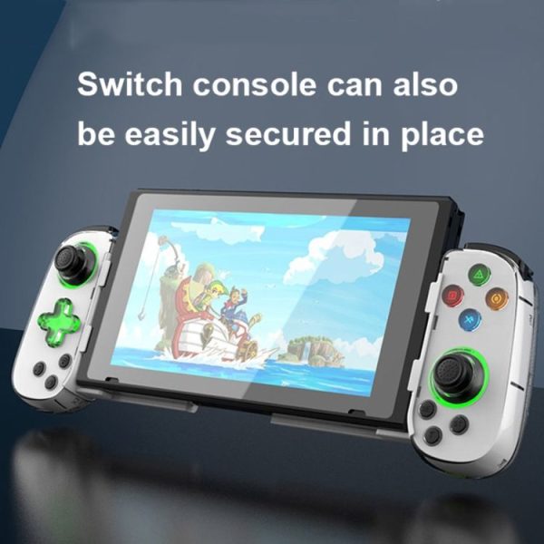 D7 BT5.0 Retractable Gamepad With Light For PC / Android / IPhone / Win7 10 11 / Mac OS / Switch (Black) - Image 13