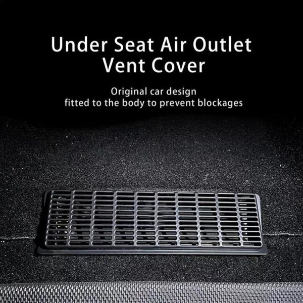 Tesla Model Y Buckle Model Protective Cover for Air Outlet Under Car Seat Air Conditioning Air Intake Filter - Image 5