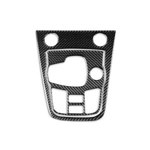 Jaguar F-TYPE 2013+ 2pcs / Set Panel Gear Position Decorative Sticker, Size: Left-hand Drive (Black)