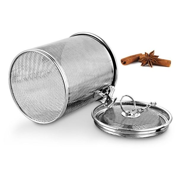 7x9cm 304 Stainless Steel Brine Basket Tea Residue Ball Soup Material Box - Image 3