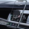 Aluminum Alloy Rotatable Magnetic Car Air Outlet Mobile Phone Holder (Silver) - Image 2