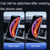 Aluminum Alloy Rotatable Magnetic Car Air Outlet Mobile Phone Holder (Silver) - Image 7