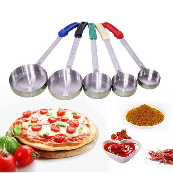 Sauce Spoon Pizza Flat oz Spread Spoon, Specification: Without Hole 2oz - Image 3