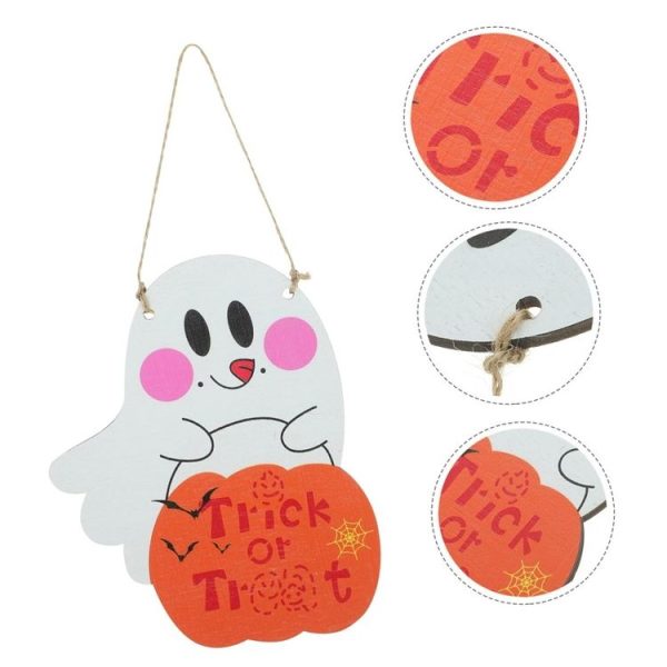 Halloween Decoration Pendants Holiday Scene Layout, Color: No.1 - Image 3
