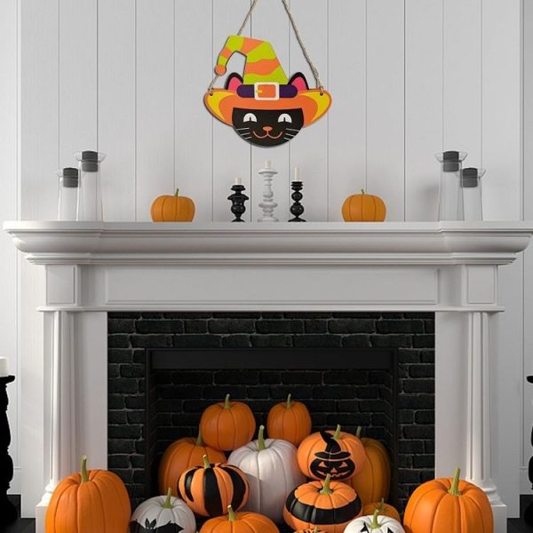 Halloween Decoration Pendants Holiday Scene Layout, Color: No.1 - Image 5