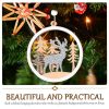 Christmas Party Decoration Wooden Pendants (2) - Image 5