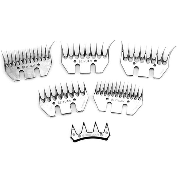 HILDA Power Wool Scissors Blades For Wool Pushers, Specification: 13 Toothed Straight Blade - Image 2