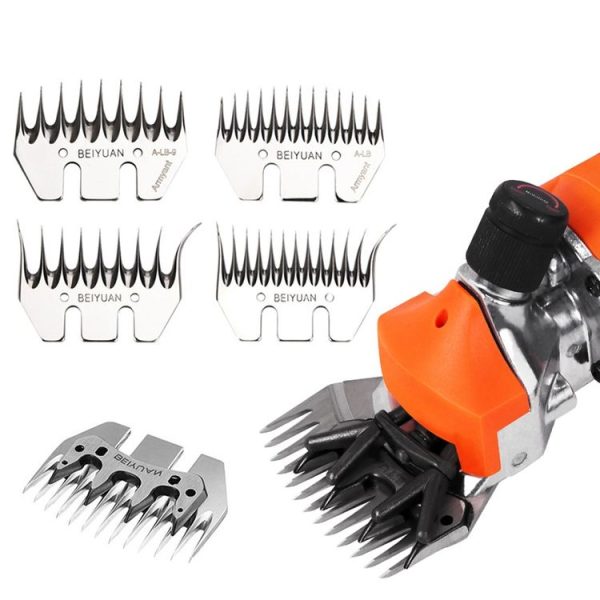HILDA Power Wool Scissors Blades For Wool Pushers, Specification: 13 Toothed Straight Blade - Image 7