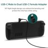 JYS JYS-SD015 8pcs / set Raptor Protective Kit With Bracket For Switch / Switch OLED / Switch Lite / Steam Deck (Black) - Image 6