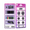 JYS JYS-SD015 8pcs / set Raptor Protective Kit With Bracket For Switch / Switch OLED / Switch Lite / Steam Deck (Black) - Image 9