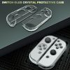 HAIFVA HF-207 For Switch OLED Split Crystal Shell TPU+PC Transparent Protective Case - Image 5