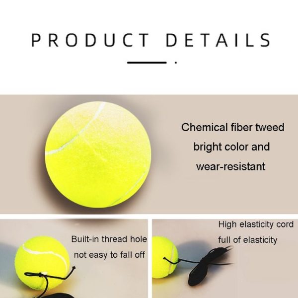 Tennis Training Device Base Set With Ball Tennis Self-Learning Rebounder - Image 5