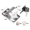 Door And Window Limit Lock Sliding Door Retainer Child Safety Lock, Color: White No Screw - Image 3
