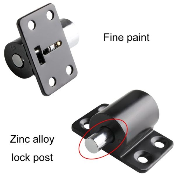 Door And Window Limit Lock Sliding Door Retainer Child Safety Lock, Color: White No Screw - Image 4