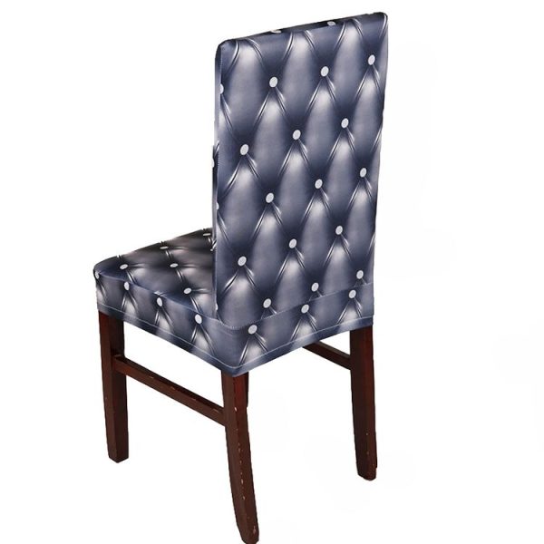 Anti-Fouling Household Chair Cover Dining Chair Sleeve One-Piece Stretch Chair Cover (Champagne) - Image 5