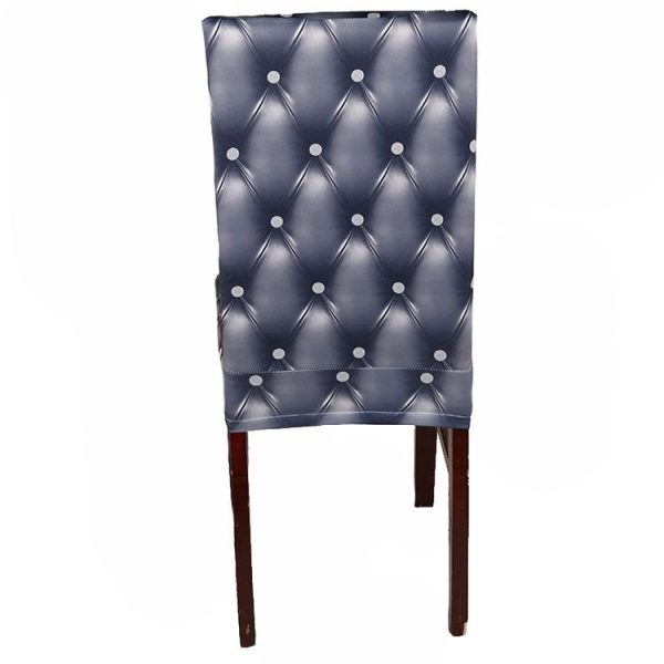 Anti-Fouling Household Chair Cover Dining Chair Sleeve One-Piece Stretch Chair Cover (Champagne) - Image 6