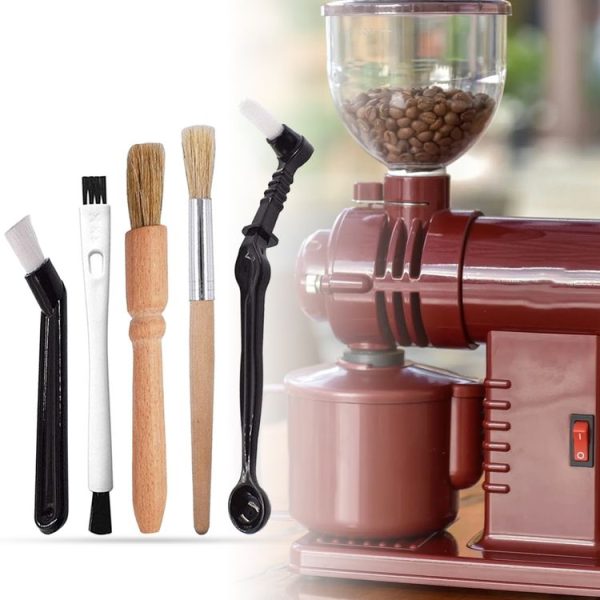 5-in-1 A Type Coffee Machine Cleaning Set Coffee Grinder Brush - Image 2