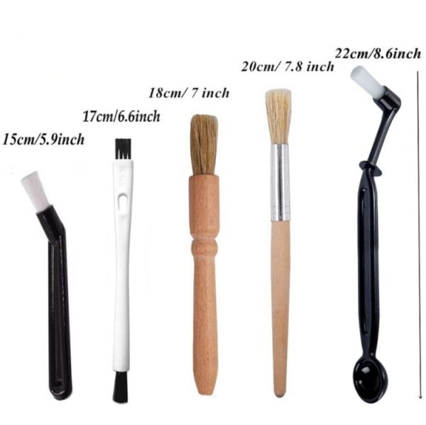 5-in-1 A Type Coffee Machine Cleaning Set Coffee Grinder Brush - Image 3