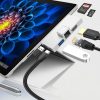 Surface Pro 8 / 9 / X Dual Type-C Computer Expansion Hub 7 In 1 Docking Station - Image 9