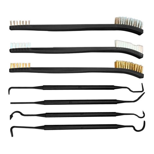 Double-end Steel Wire Pipe Brush Scratch Brush for Detailing Cleaning Welding Slag and Rust - Image 2