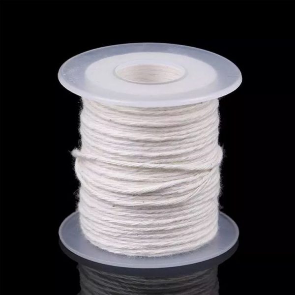 61m 24-strand Cotton Rope Braided Candle Wick Core DIY Handmade Candle Core - Image 3