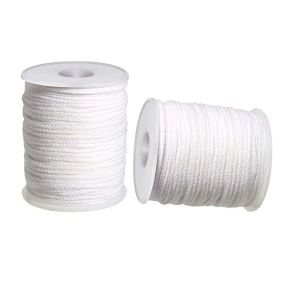 61m 24-strand Cotton Rope Braided Candle Wick Core DIY Handmade Candle Core - Image 4