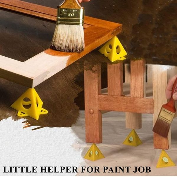 10pcs / Pack Woodworking Paint Pyramid Stands Cone Support Stand (Red) - Image 6