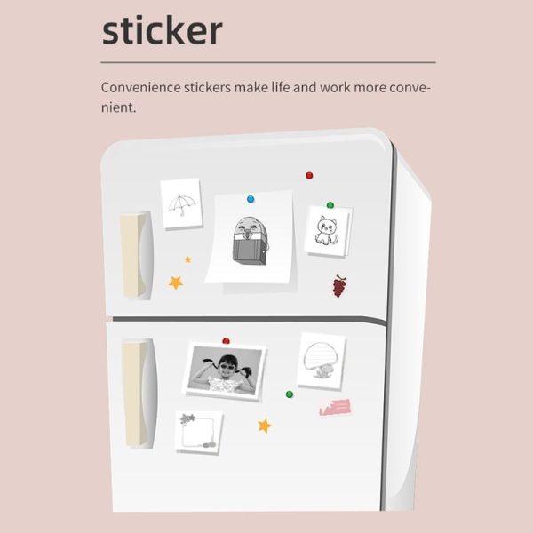 X6 200DPI Student Homework Printer Bluetooth Inkless Pocket Printer Pink Printer Paper x1 - Image 7