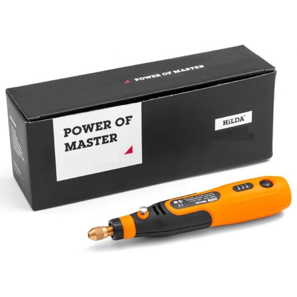 HILDA 3.6V Electrical Grinder Pen Precision Carving Micro Power Drill, Model: Rotary Tool - Image 2