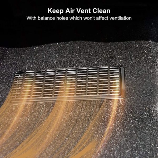 Tesla Model Y 1pair Car Under-seat Vent Protection Cover Decoration Accessories - Image 4