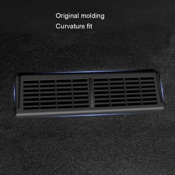 Tesla Model Y 1pair Car Under-seat Vent Protection Cover Decoration Accessories - Image 5