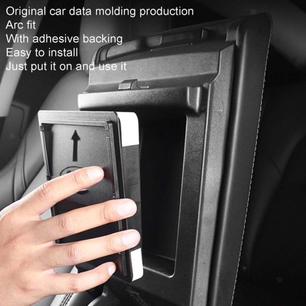Tesla Model Y / 3 Armrest Hidden Storage Box Central Control Storage Box - Image 5