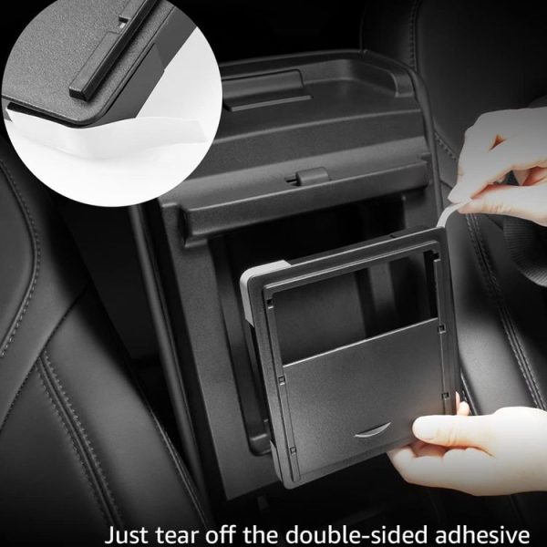 Tesla Model Y / 3 Armrest Hidden Storage Box Central Control Storage Box - Image 6