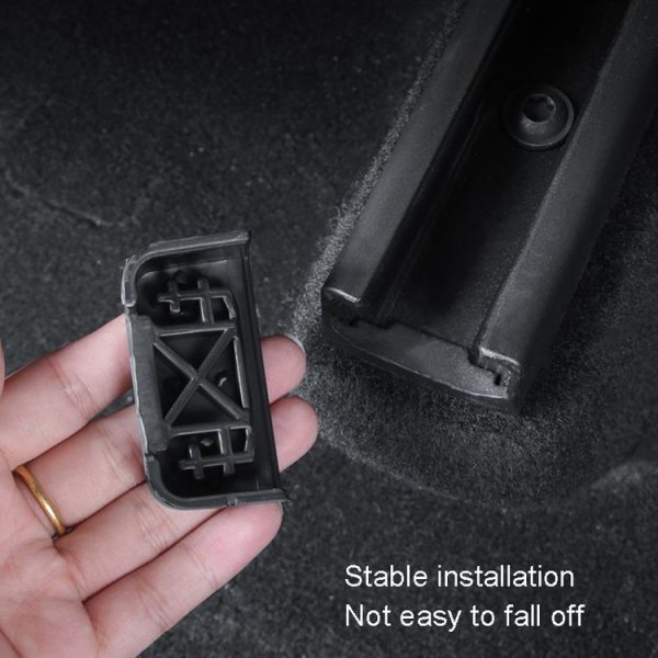 4pcs / Set For Tesla Model Y / 3 Seat Slide Anti Kick Plug Pulley Protective Cover Interior Modification Accessories - Image 4
