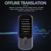 2.88-inch HD Screen WiFi Translator 139 Languages Voice Translator Photo Recording Translator Pen (Dark Gray) - Image 10