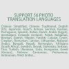 2.88-inch HD Screen WiFi Translator 139 Languages Voice Translator Photo Recording Translator Pen (Dark Gray) - Image 9