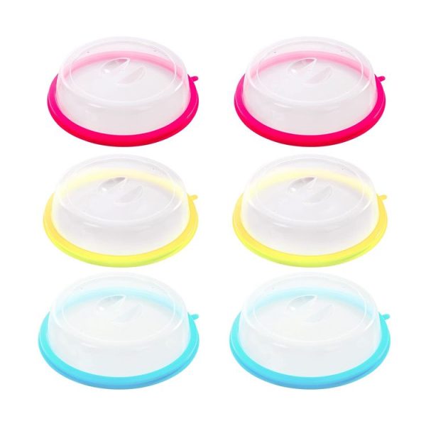 Silica Gel + PP Meal Cover Food Preservation Cover for Refrigerators Microwave Oven (Green) - Image 2