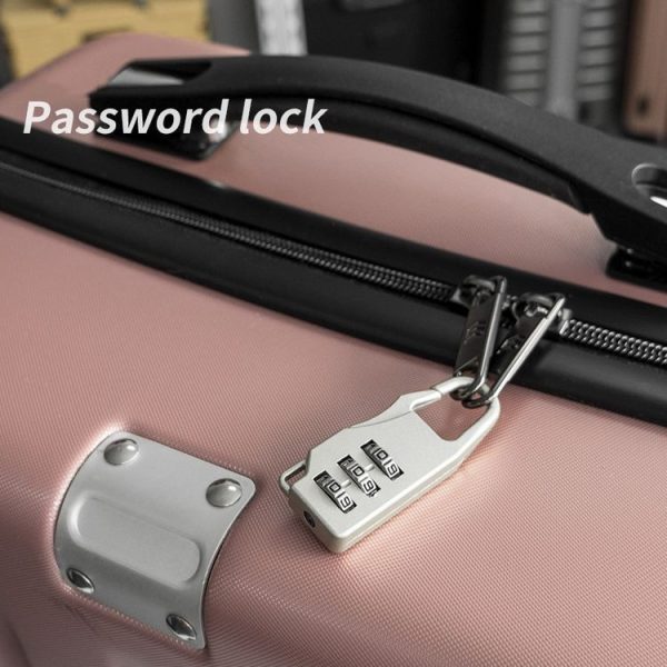 Outdoor Travel Backpack Password Hanging Lock Zinc Alloy Suitcase Anti-theft Lock (Silver) - Image 8