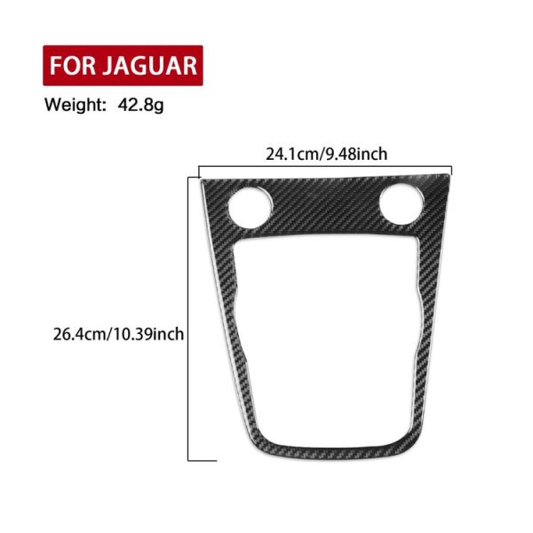 Jaguar F-TYPE 2013+ Left And Right Drive Universal Gear Frame Sticker (Black) - Image 4