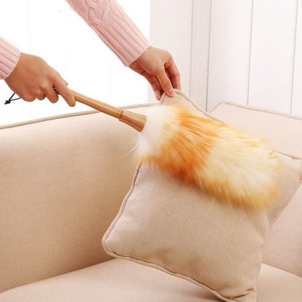 Wool Duster Household Car Dust Cleaning Duster, Size: L - Image 7