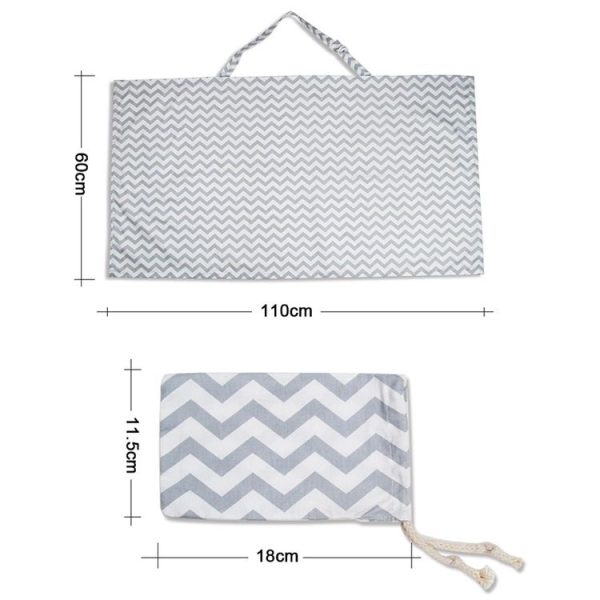 Mother Outing Privacy Scarf Breastfeeding Canopy Baby Breast Feeding Apron, Style: Gray Ripple - Image 3