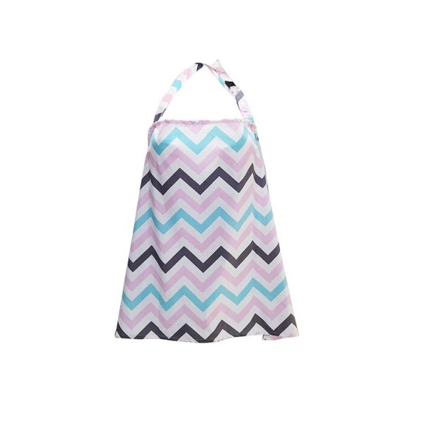 Mother Outing Privacy Scarf Breastfeeding Canopy Baby Breast Feeding Apron, Style: Gray Ripple - Image 4