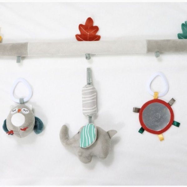 Toddler Baby Nursery Toy Bed Crib Arch Toy Cart Pendant (Little Bird) - Image 7