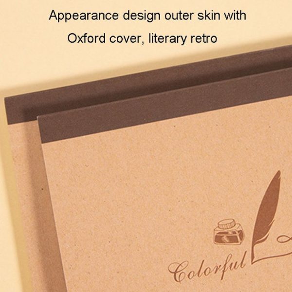 Small 64K Blank Kraft Sketchbook Doodle Notebook - Image 4