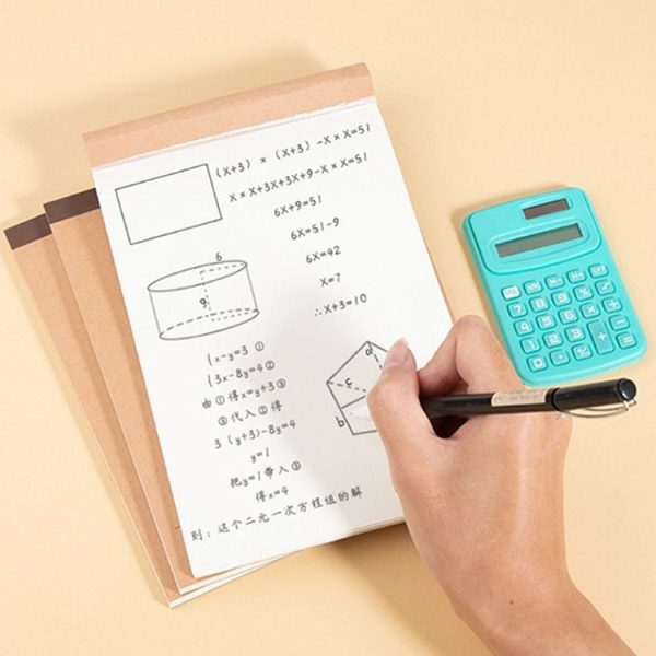 Small 64K Blank Kraft Sketchbook Doodle Notebook - Image 7