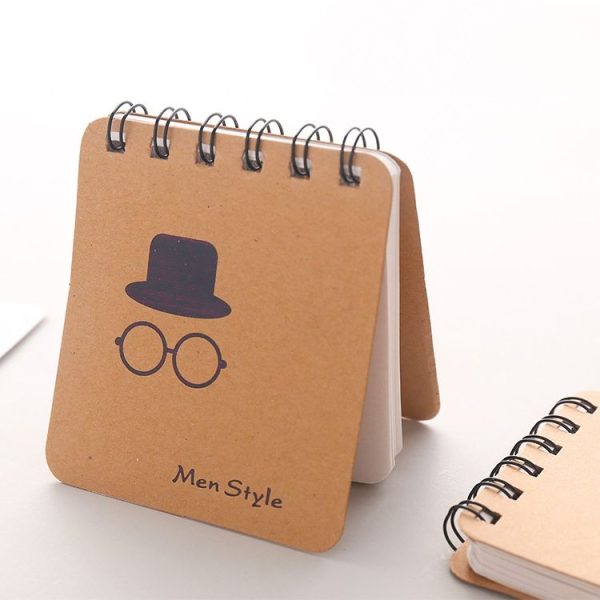 5pcs Small Portable Notebook Mini Pocket Coil Notes, Model: Snow - Image 3